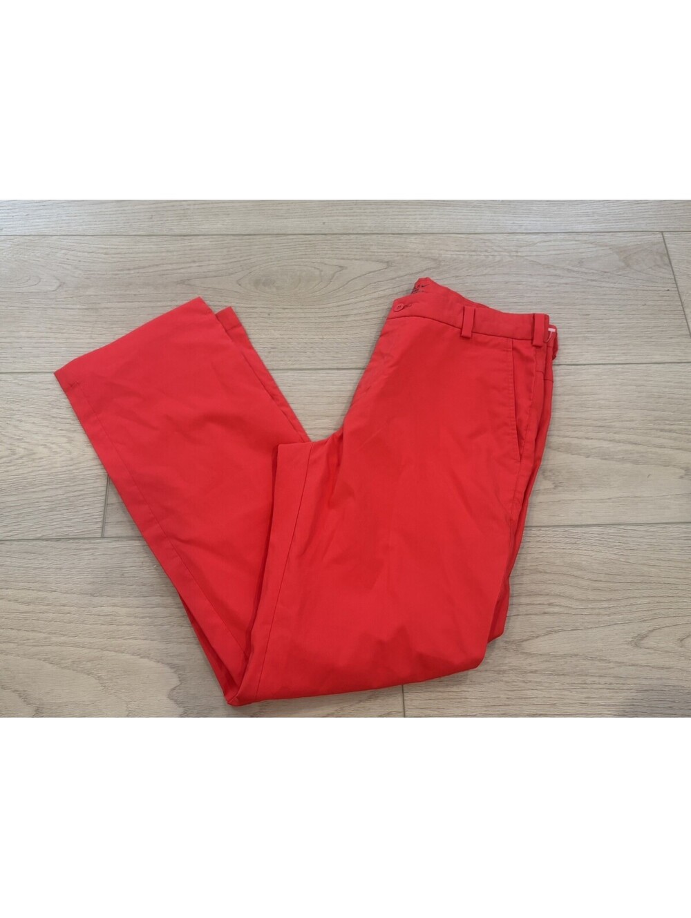 Nike Flat Front Lightweight Golf Pants Infrared Men's Size 32X32